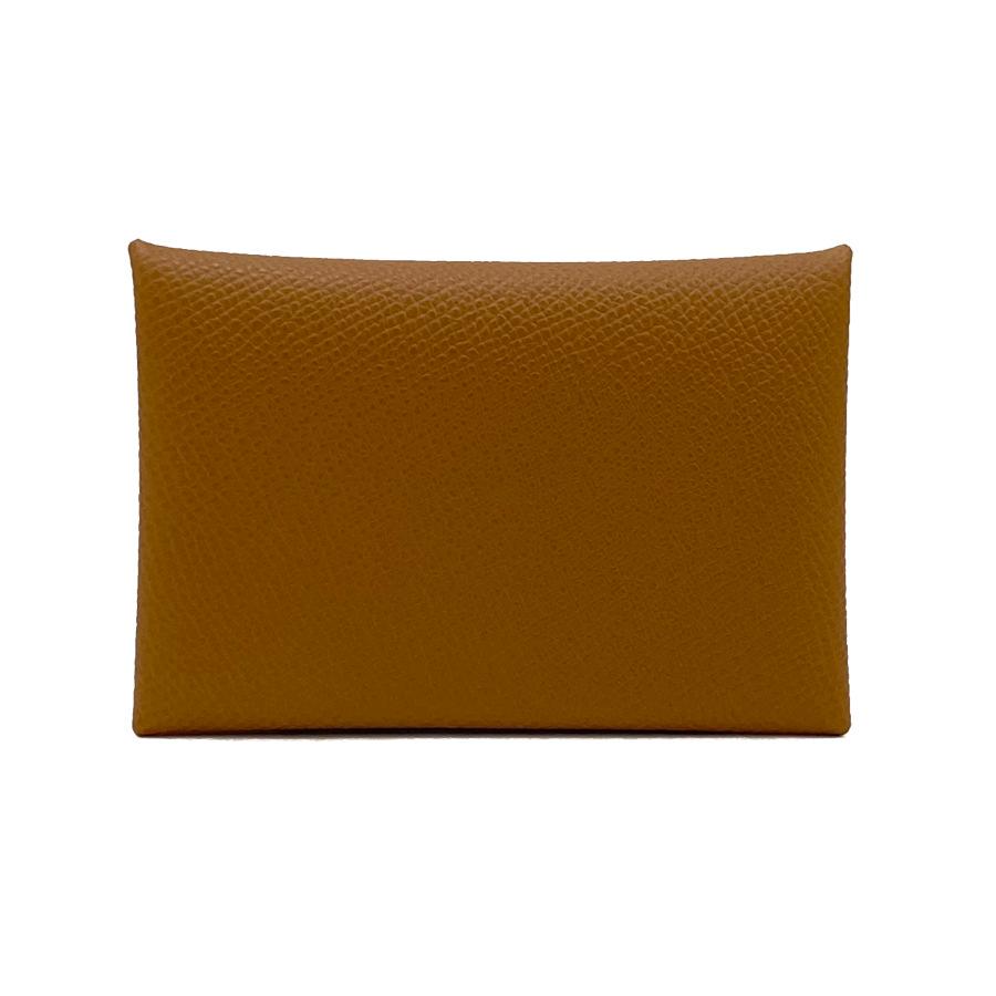 HERMES（エルメス） 【新品】エルメス カルヴィ エプソン ゴールド