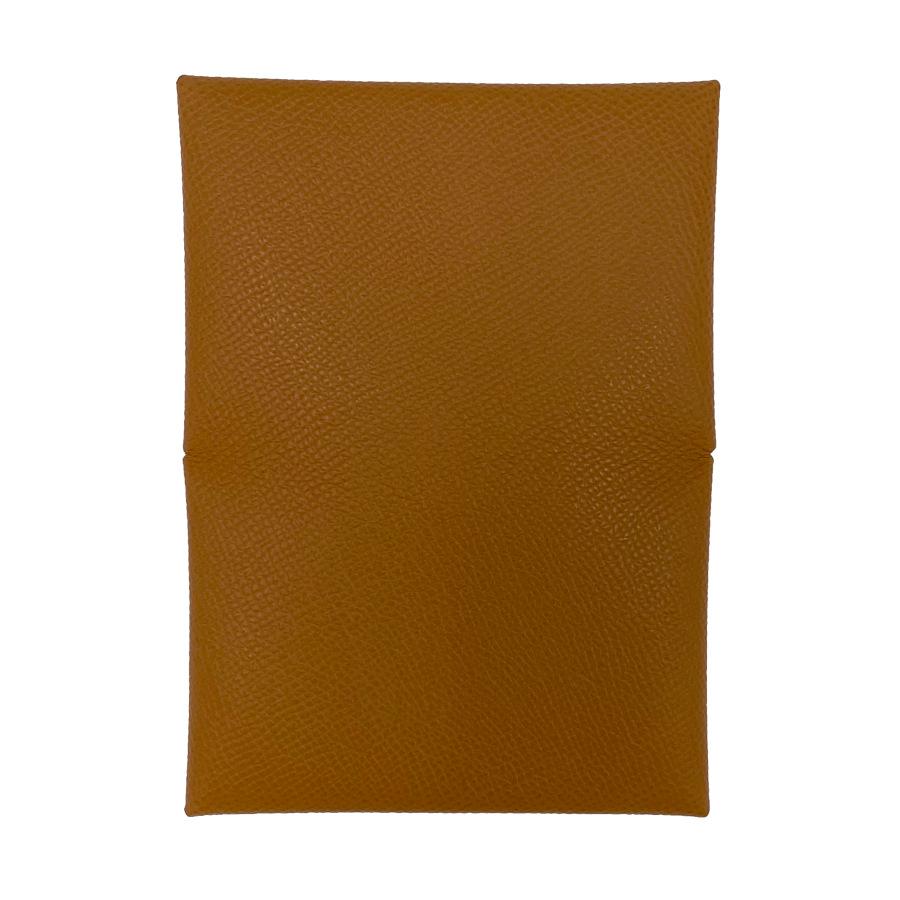 HERMES（エルメス） 【新品】エルメス カルヴィ エプソン ゴールド