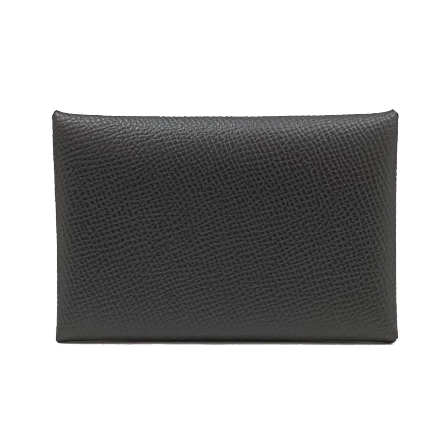 エルメス ガルヴィ ミゾールゴートスキン ブラック HERMES（エルメス） 【新品】W刻印(2024年製造)エルメス カルヴィ