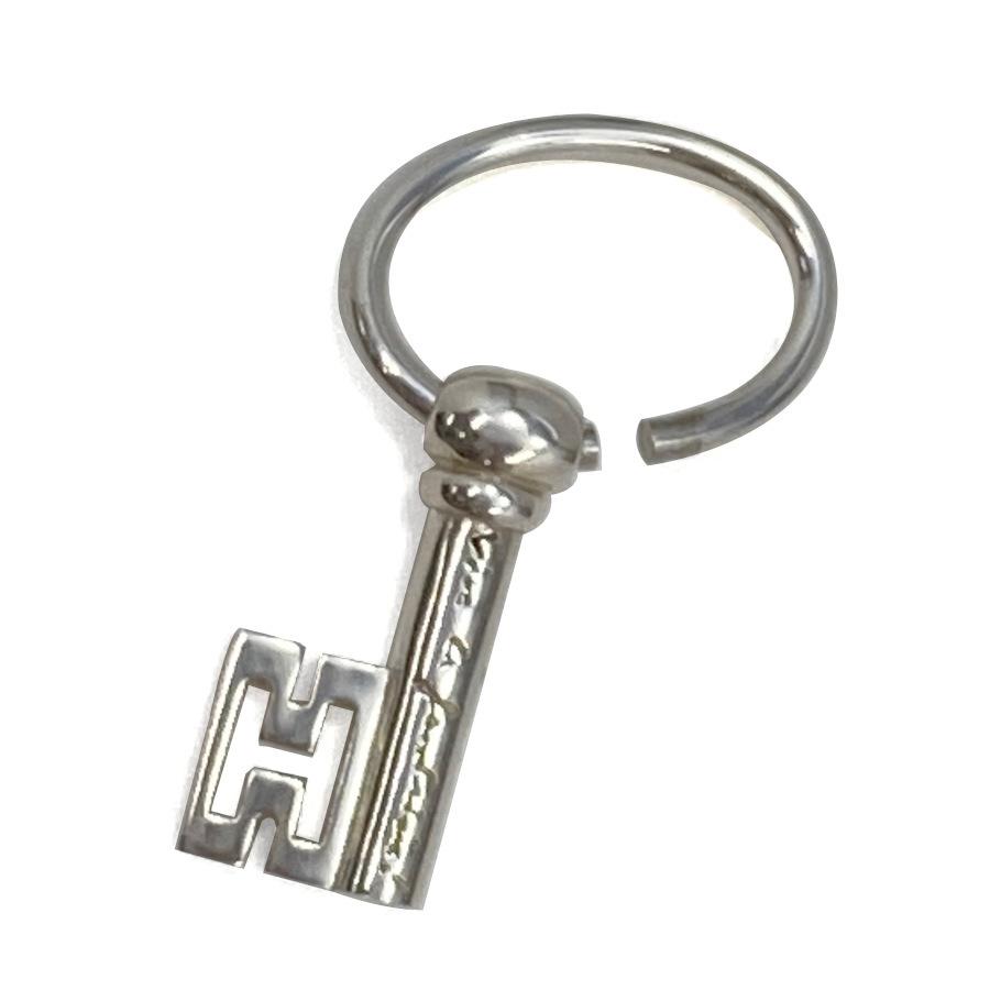 HERMES シルバー チェーン付きキーホルダー HERMES シェーヌダンクル キーホルダー シルバー 925