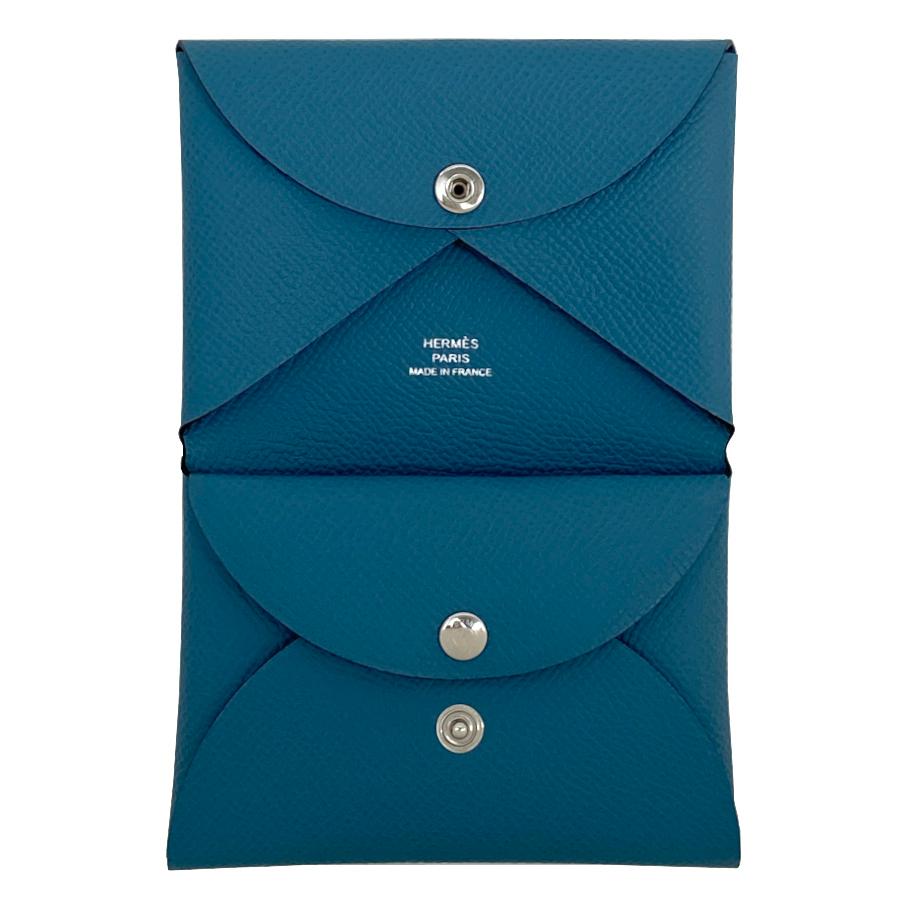 HERMES（エルメス） 【新品】HERMES カルヴィ デュオ エプソン レザー