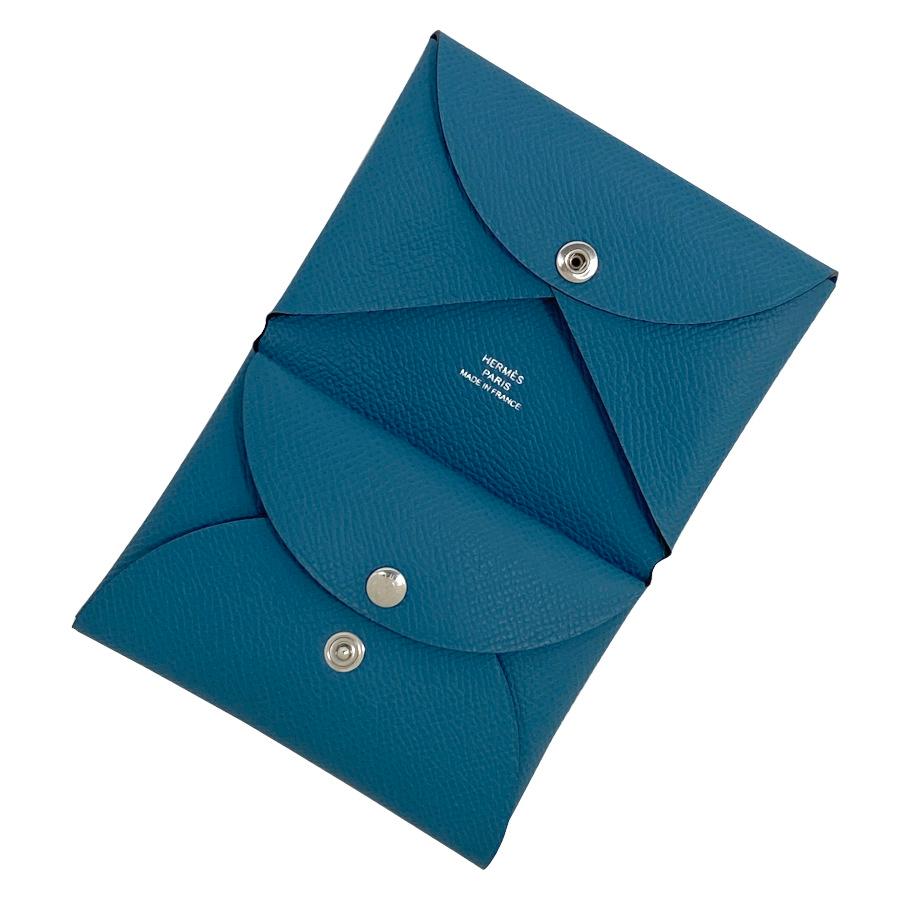 HERMES（エルメス） 【新品】HERMES カルヴィ デュオ エプソン レザー