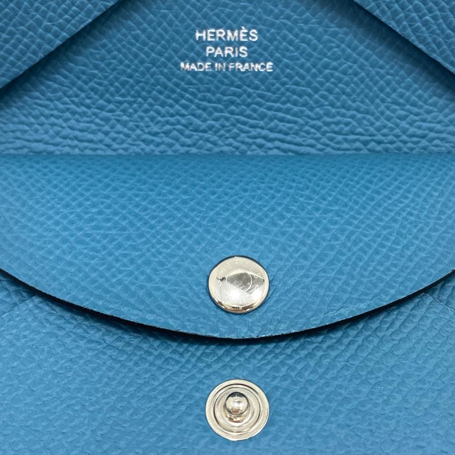 HERMES（エルメス） 【新品】HERMES カルヴィ デュオ エプソン レザー