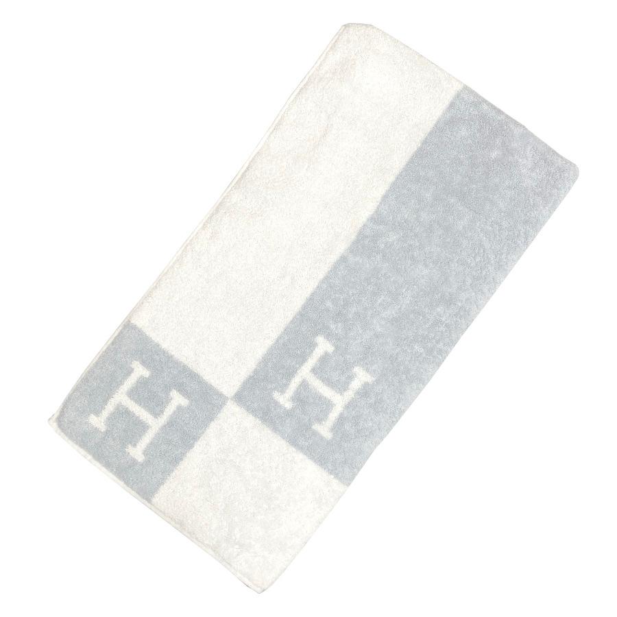 HERMES（エルメス） 【新品】エルメス バスタオル《アヴァロン》ブルー