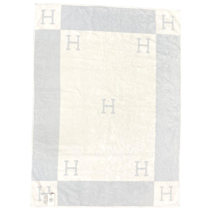 HERMES（エルメス） 【新品】エルメス バスタオル《アヴァロン》ブルー