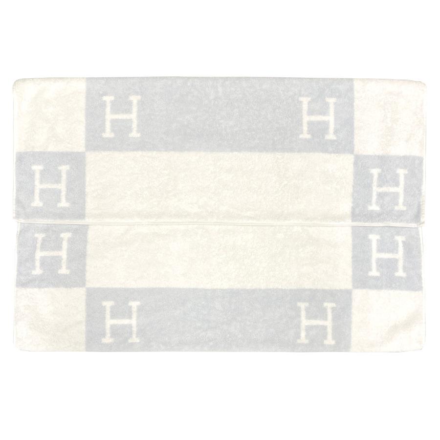 HERMES（エルメス） 【新品】エルメス バスタオル《アヴァロン》ブルー