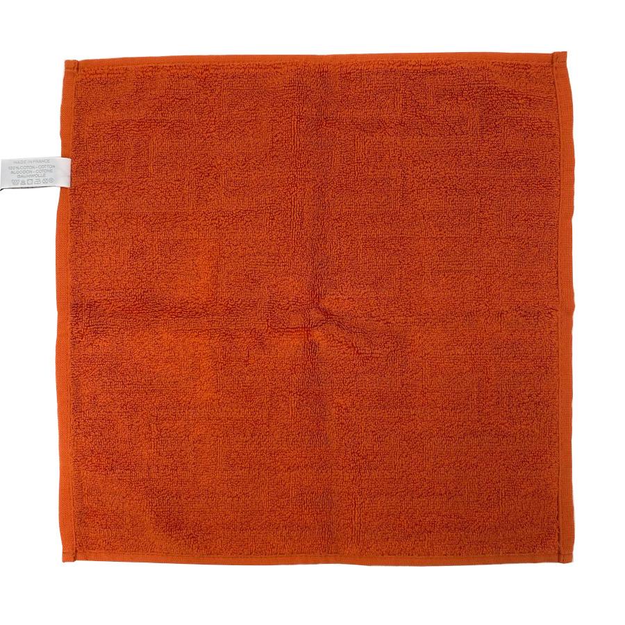 HERMES エルメス ハンドタオル ステアーズ コットン100% ピンク