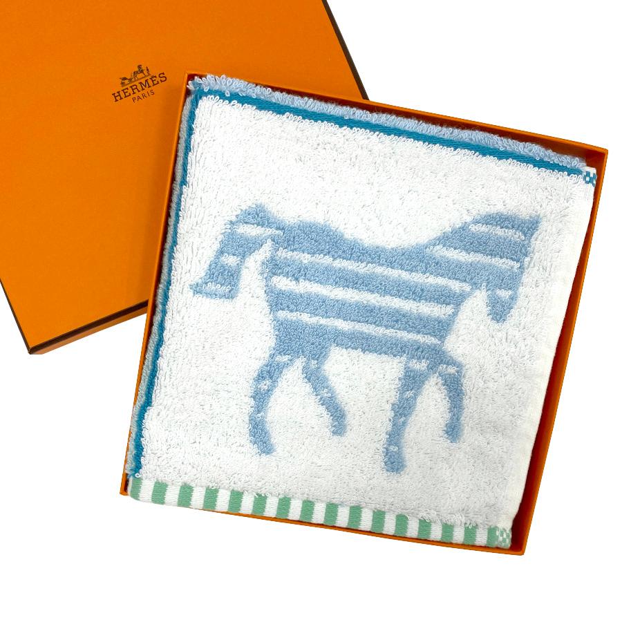 HERMES（エルメス） 【新品】エルメス ハンドタオル カレ 《 アダダ