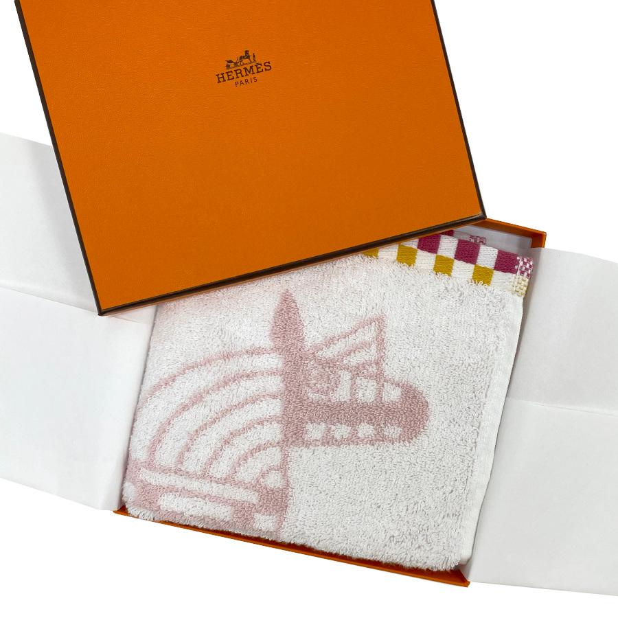 HERMES（エルメス） 【新品】エルメス ハンドタオル カレ・タオル