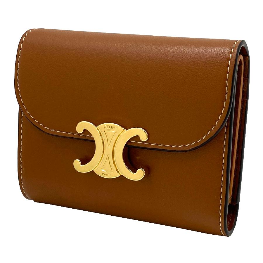 CELINE 【新品】セリーヌ 折り財布 スモール フラップウォレット