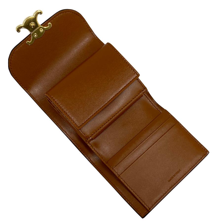 CELINE（セリーヌ） 【新品】セリーヌ 折り財布 スモール フラップ