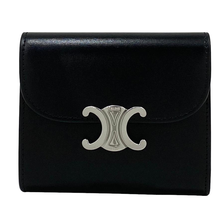 CELINE（セリーヌ） 【新品】セリーヌ 折り財布 スモール フラップ
