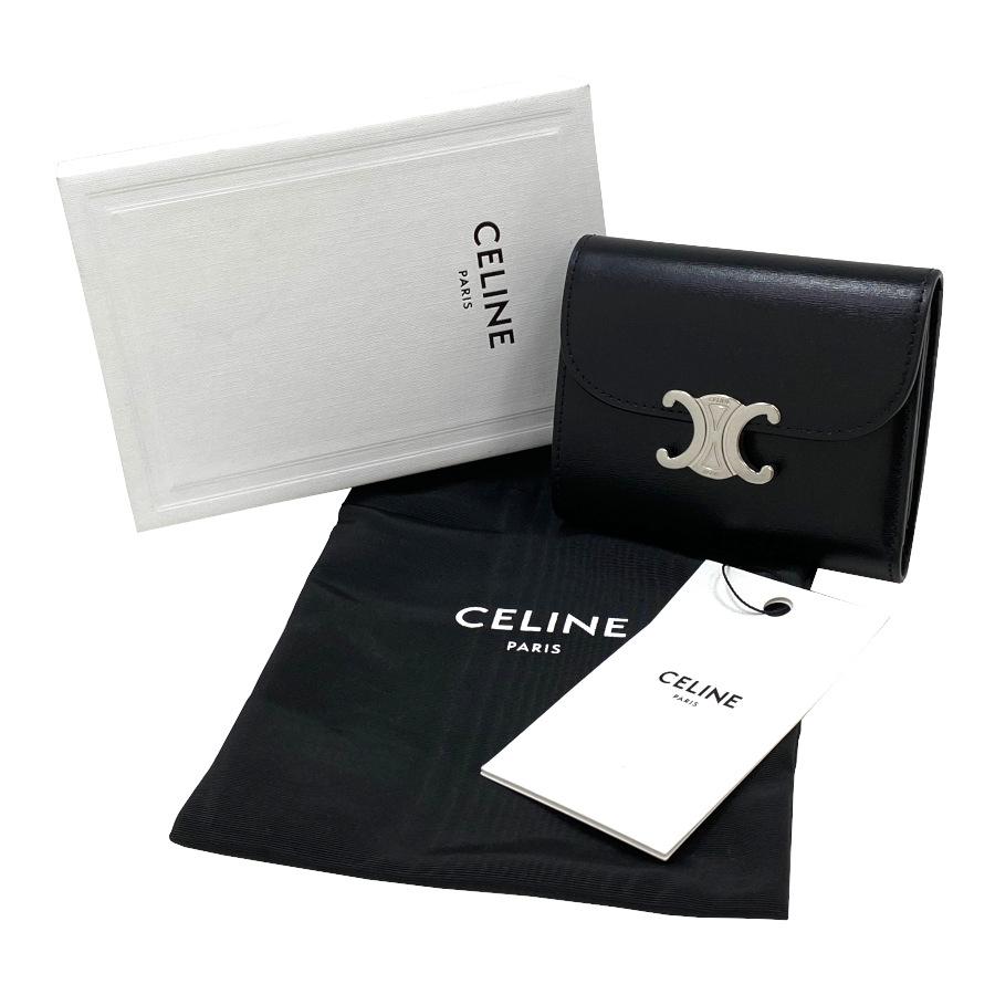 CELINE（セリーヌ） 【新品】セリーヌ 折り財布 スモール フラップ