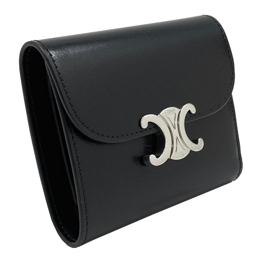 CELINE（セリーヌ） 【新品】セリーヌ 折り財布 スモール フラップ