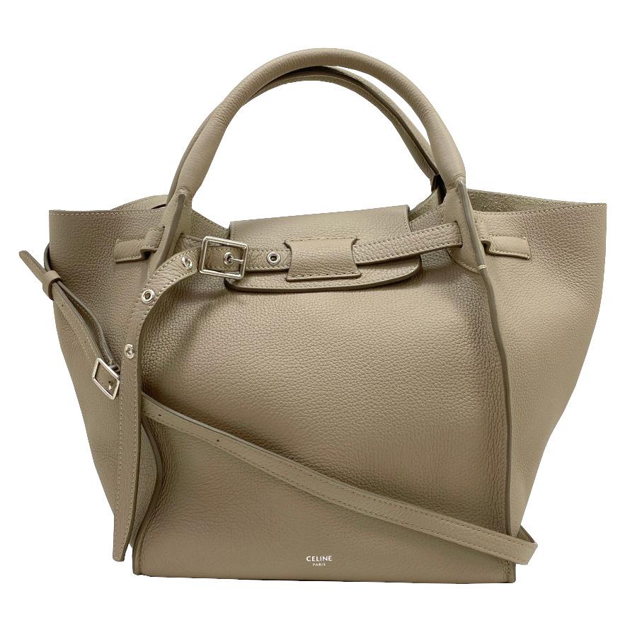 CELINE ビッグバッグスモールウィズロングストラップ グレインドカーフスキン CELINE（セリーヌ） 【展示品】セリーヌ ビッグバッグスモール ウィズ