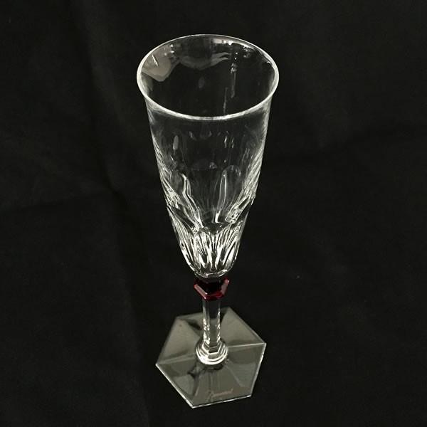 バカラ（Baccarat） アルクール イヴ シャンパンフルート レッドボタン 
