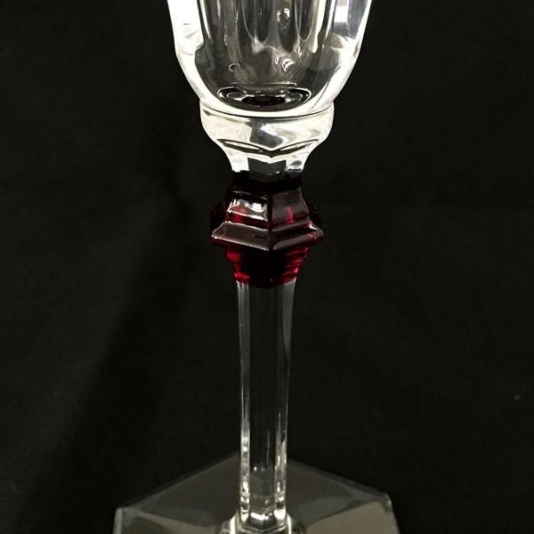 未使用品　バカラ アルクールイブ シャンパン フルート レッドボタン バカラ（Baccarat） アルクール イヴ シャンパンフルート レッドボタン