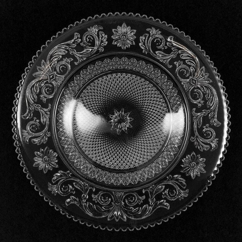 バカラ Baccarat デザートプレート アラベスク プレート 24cm クリスタルガラス 1732505 美品 | バカラ | 03