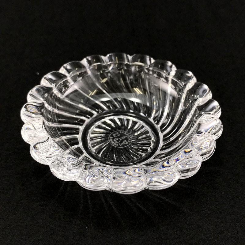 バカラ Baccarat 灰皿 アッシュトレイ ボリュート VOLUTE 8cm クリスタルガラス 1712520 美品 | バカラ | 01