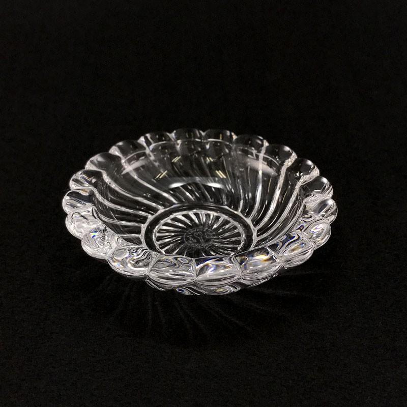 バカラ Baccarat 灰皿 アッシュトレイ ボリュート VOLUTE 8cm クリスタルガラス 1712520 美品 | バカラ | 01