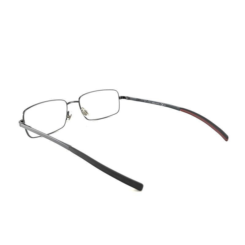 GUCCI（グッチ） 眼鏡 メガネフレーム 伊達メガネ スクエア メタル
