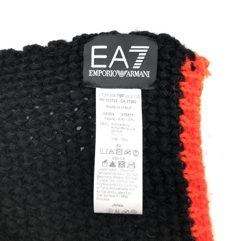 EMPORIO ARMANI エンポリオアルマーニ マフラー EA7 ニット アクリル