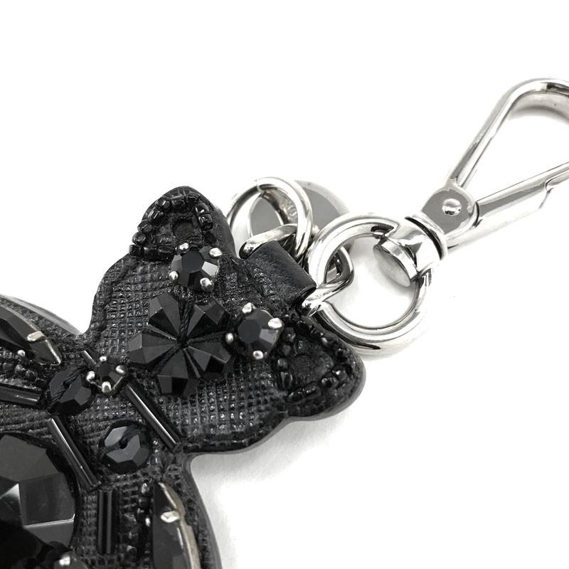 PRADA プラダ キーホルダー キーリング バッグチャーム ベア PRADA プラダ キーホルダー キーリング バッグチャーム ベア