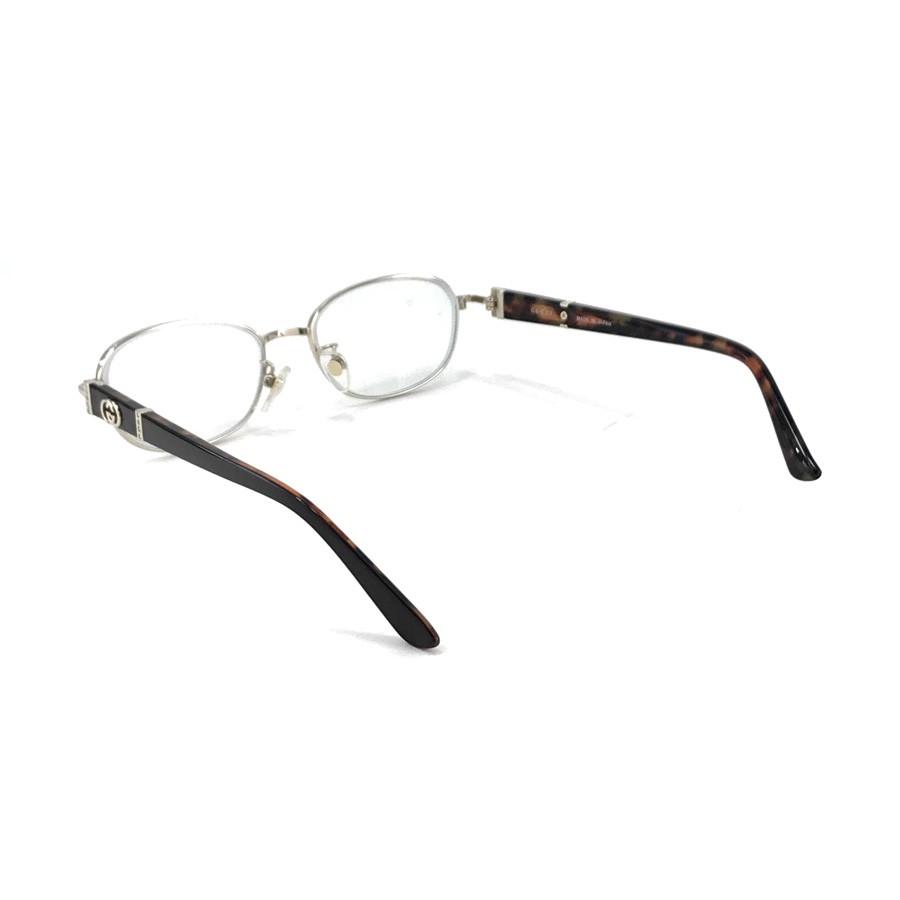 GUCCI（グッチ） 眼鏡 メガネフレーム 伊達メガネ スクエア チタン