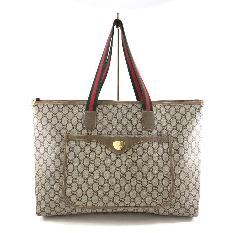 グッチ GUCCI トートバッグ シェリーライン GGプラス オールドグッチ