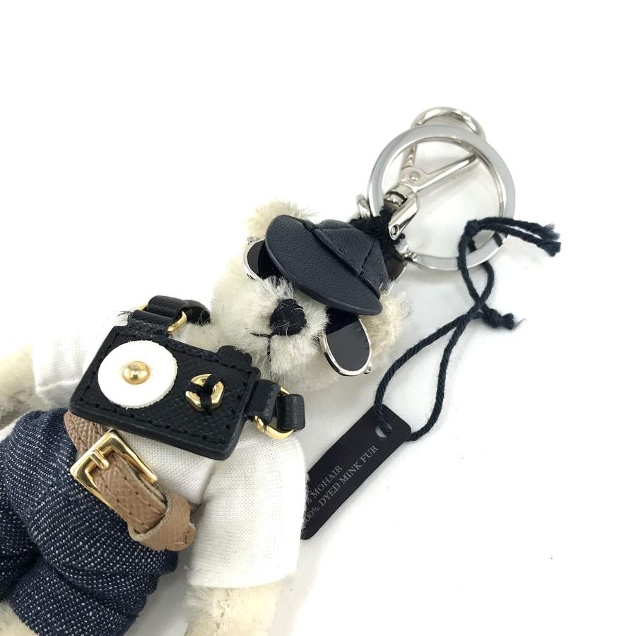 PRADA プラダ キーホルダー キーリング チャーム バッグチャーム
