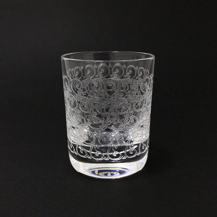 バカラ Baccarat ショットグラス ローハン ROHAN ペア 蔓草模様 