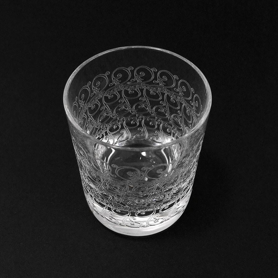 バカラ Baccarat ショットグラス ローハン ROHAN ペア 蔓草模様 