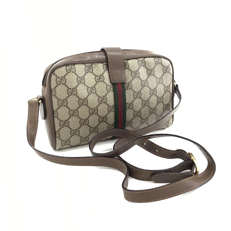 グッチ オールドグッチ Old Gucci バッグ ショルダーバッグ シェリー ウェビングライン Pvc レザー ベージュ 89 02 055 2h003458 2nd Hands 通販 Yahoo ショッピング