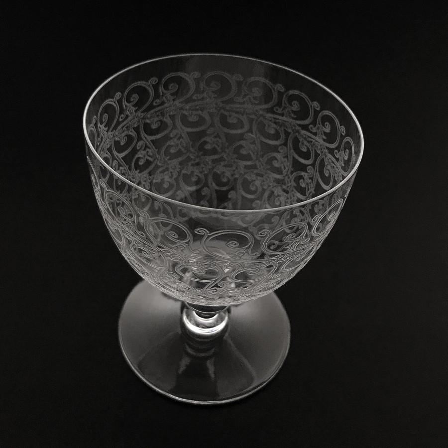 バカラ Baccarat ワイングラス ローハン ROHAN 蔓草模様 ラージ L 
