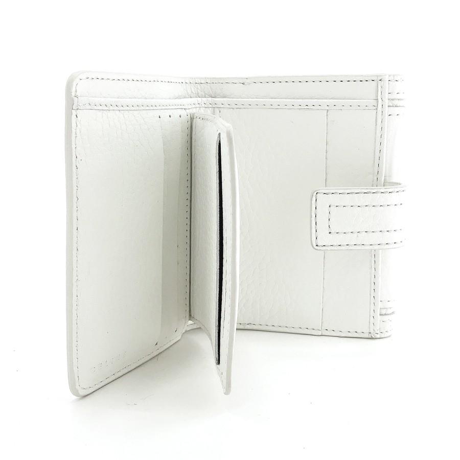 CELINE セリーヌ 財布 二つ折り Wホック マカダム 型押し レザー