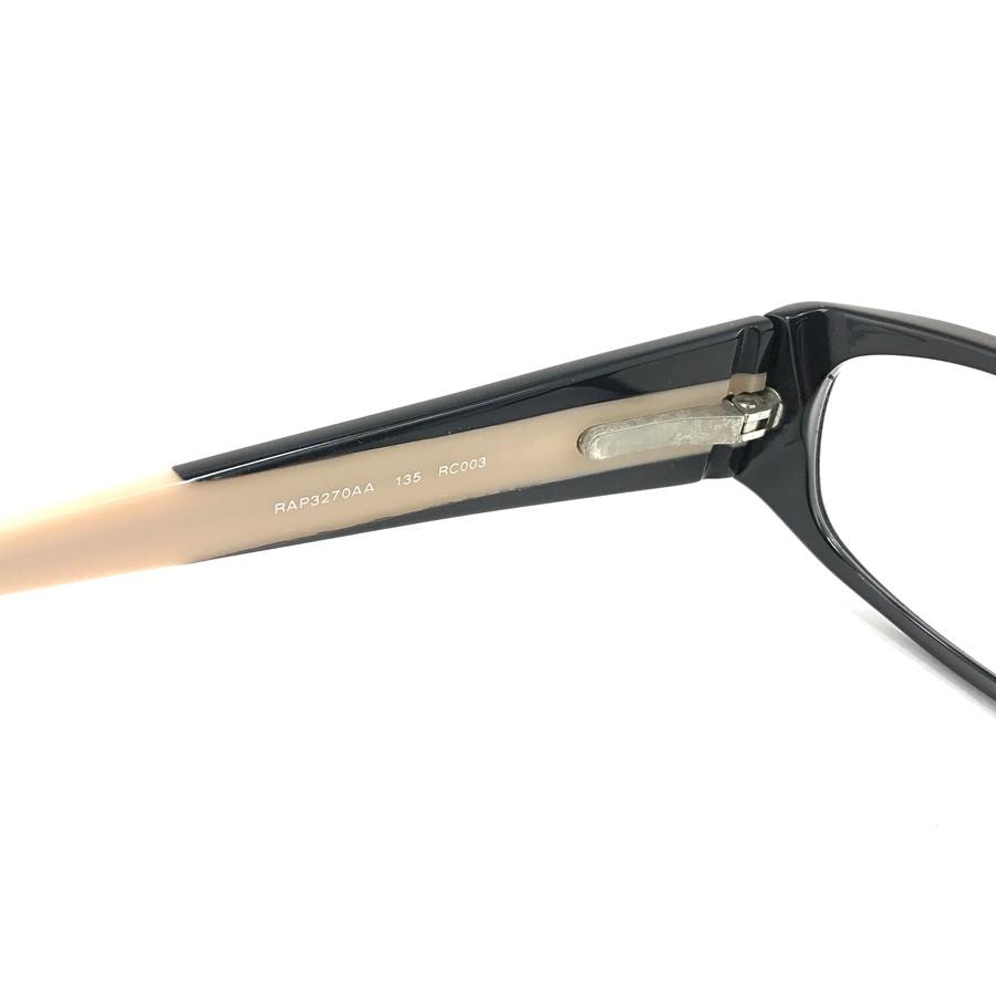シャネル CHANEL 眼鏡 メガネフレーム 伊達メガネ スクエア ブラック ベージュ RAP3270AA 135 RC003 | CHANEL | 04