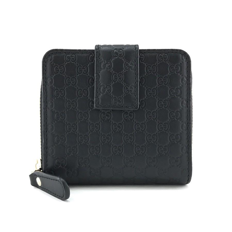 グッチシマ グッチ GUCCI 財布 二つ折り アウトレット マイクロ