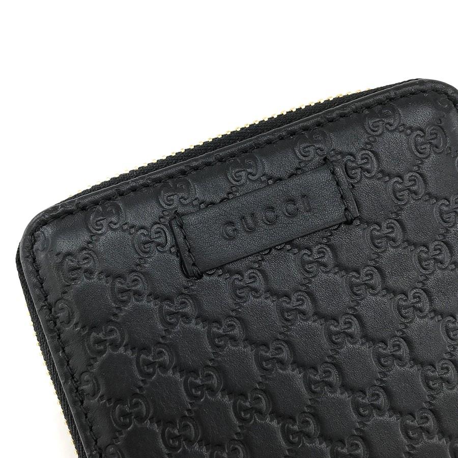 グッチシマ グッチ GUCCI 財布 二つ折り アウトレット マイクロ レザー