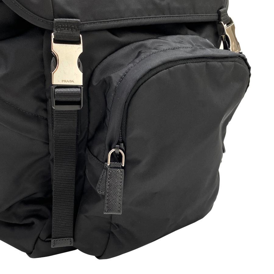 PRADA プラダ Re-Nylonxサフィアーノレザー バックパック PRADA プラダ Re-Nylonxサフィアーノレザー バックパック