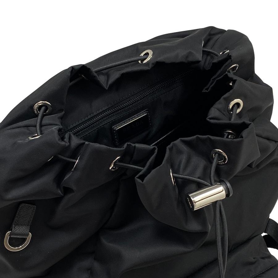 PRADA プラダ Re-Nylonxサフィアーノレザー バックパック PRADA プラダ Re-Nylonxサフィアーノレザー バックパック