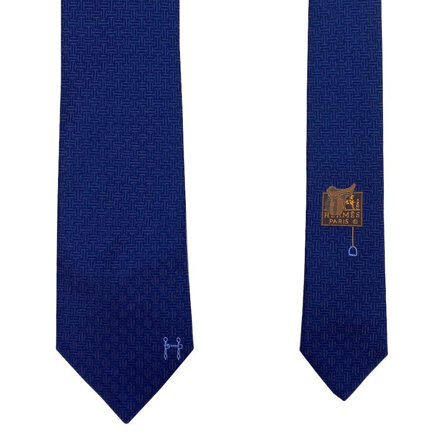 HERMES（エルメス） 【新品】 ネクタイ シルクツイルタイ7cm《テール