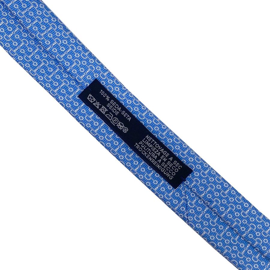 ♡新品未使用品♡HERMESネクタイ　ブルーネイビー　ロゴＨ　シルク100％ HERMES 【新品】 エルメス ネクタイ シルクツイルタイ7cm