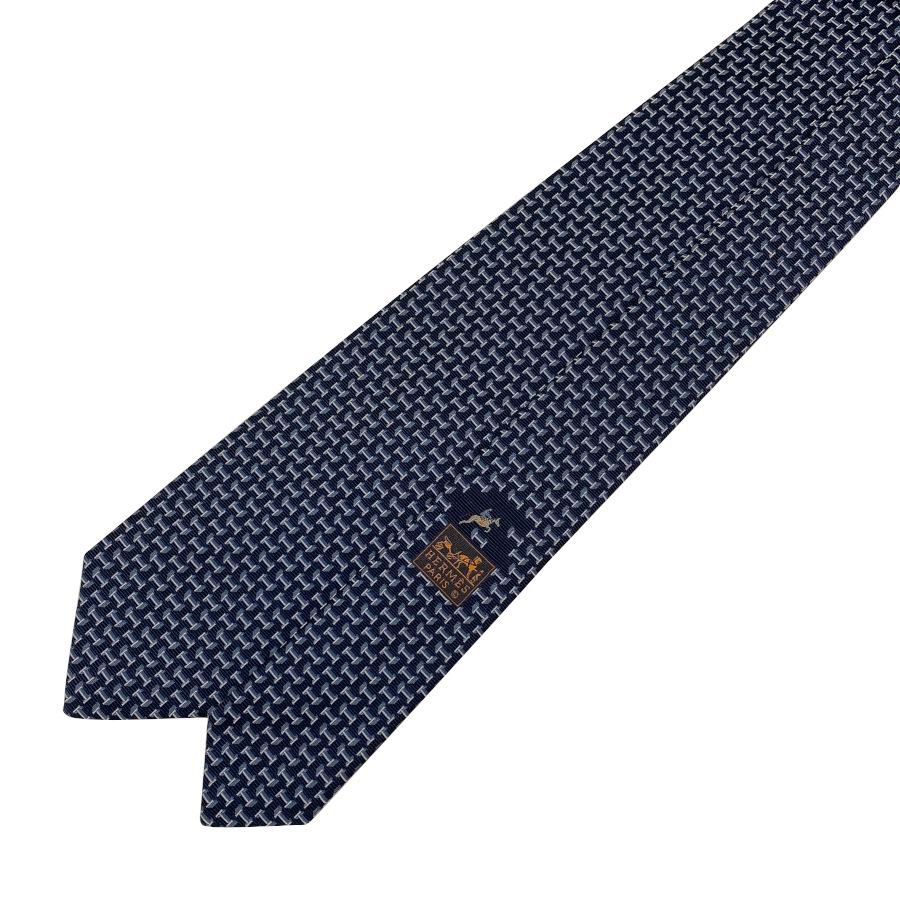 HERMES（エルメス） 【新品】エルメス ネクタイ シルクツイルタイ 7CM