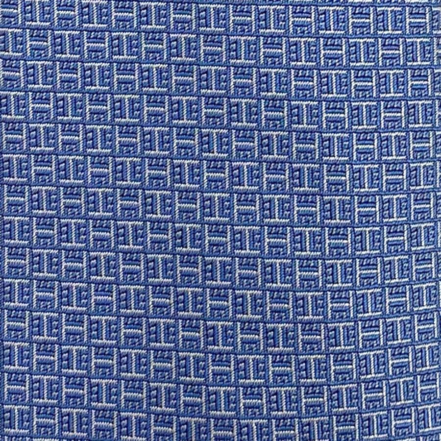 【ZERO】HERMES ネクタイ　ライトブルー 楽天市場】エルメス HERMES ネクタイ シルクツイルタイ 7 cm 《H