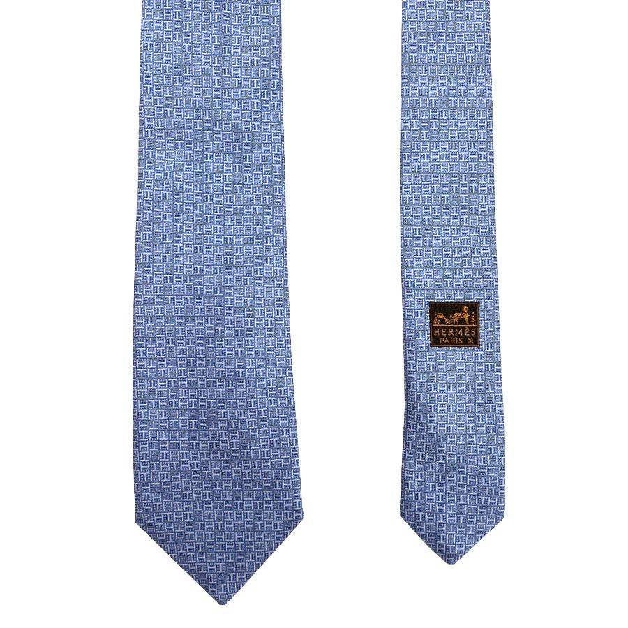 HERMES シルクネクタイ HERMES 【新品】エルメス ネクタイ シルクツイルタイ 7cm