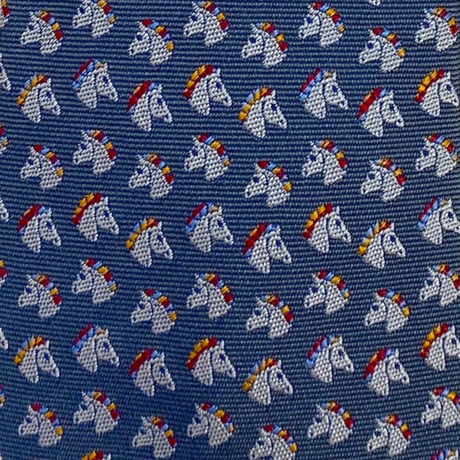HERMES（エルメス） 【新品】エルメス ネクタイ シルクツイルタイ 7cm