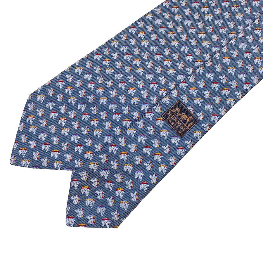 HERMES（エルメス） 【新品】エルメス ネクタイ シルクツイルタイ 7cm