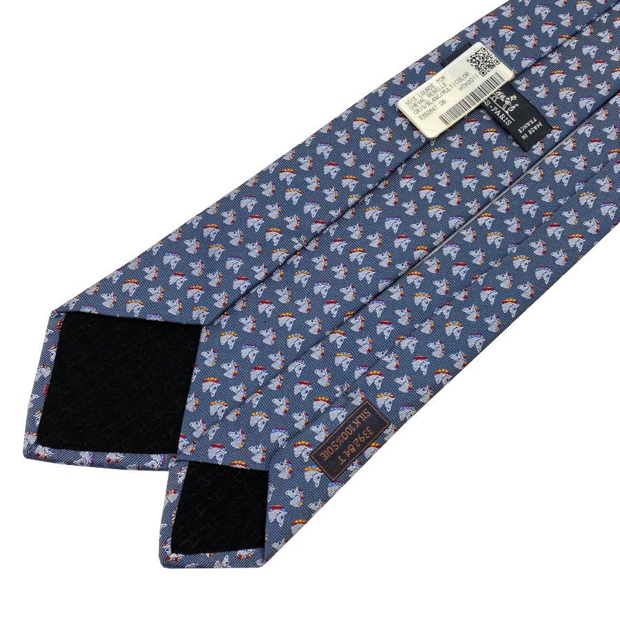 HERMES（エルメス） 【新品】エルメス ネクタイ シルクツイルタイ 7cm