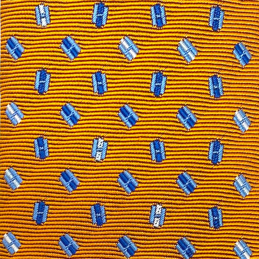 HERMES 【新品】 エルメス ネクタイ シルクツイルタイ 7cm《 H