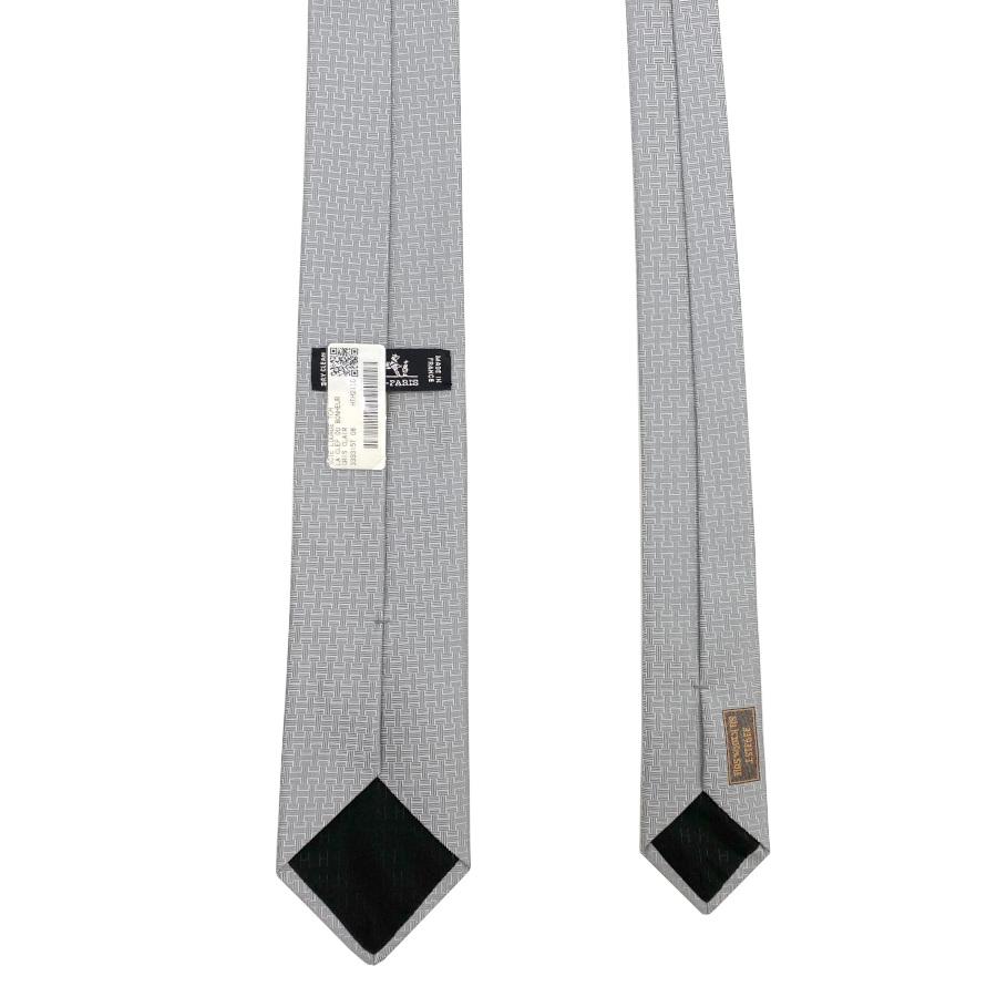 HERMES-PARIS / エルメス ネクタイ カシミア100% 無地 グレー HERMES-PARIS / エルメス ネクタイ カシミア100% 無地 グレーの通販は